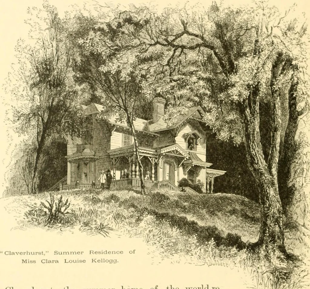 An illustration from The homes of America : with one hundred and three illustrations, 1879, leaf 171