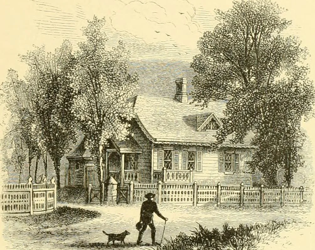 An illustration from The homes of America : with one hundred and three illustrations, 1879, leaf 172