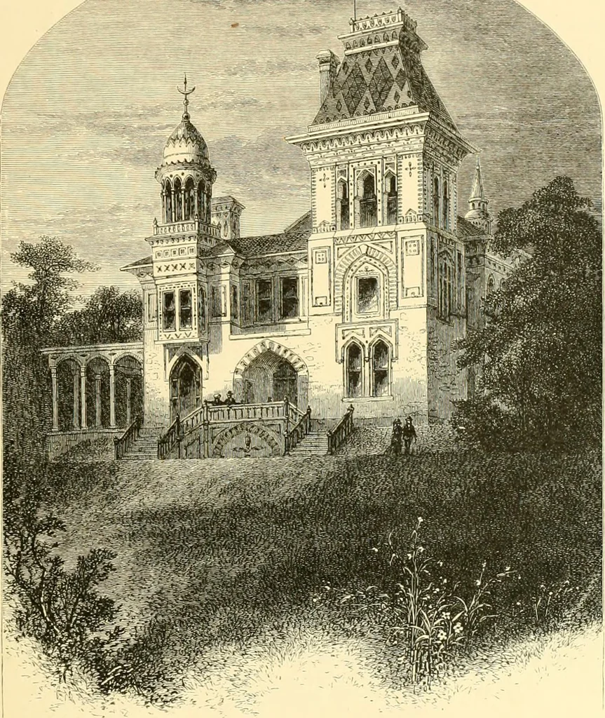 An illustration from The homes of America : with one hundred and three illustrations, 1879, leaf 178