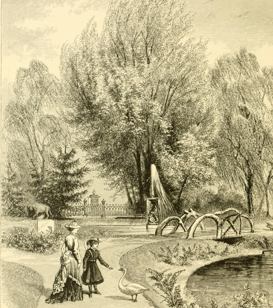 An illustration from The homes of America : with one hundred and three illustrations, 1879, leaf 185