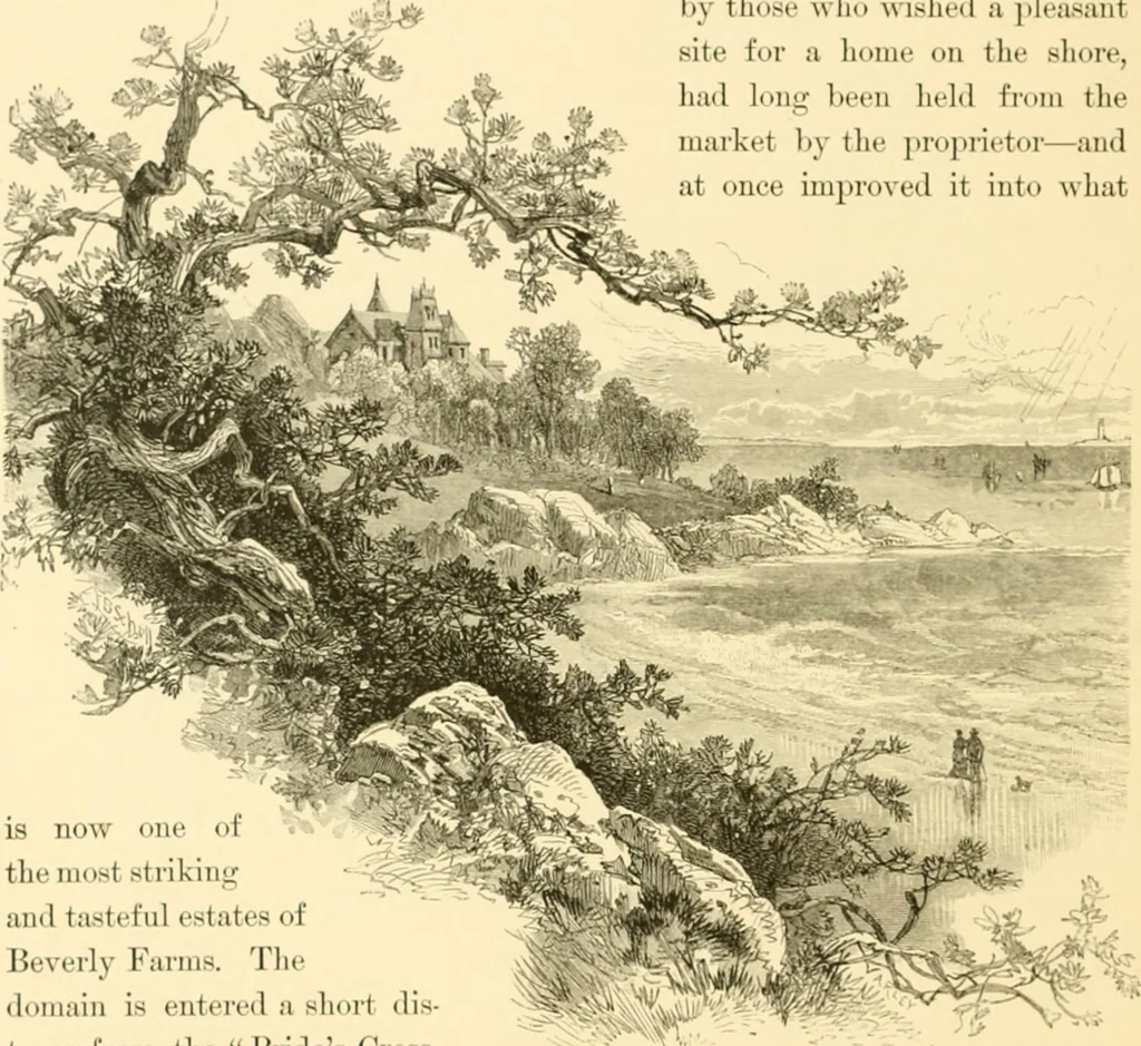 An illustration from The homes of America : with one hundred and three illustrations, 1879, leaf 191