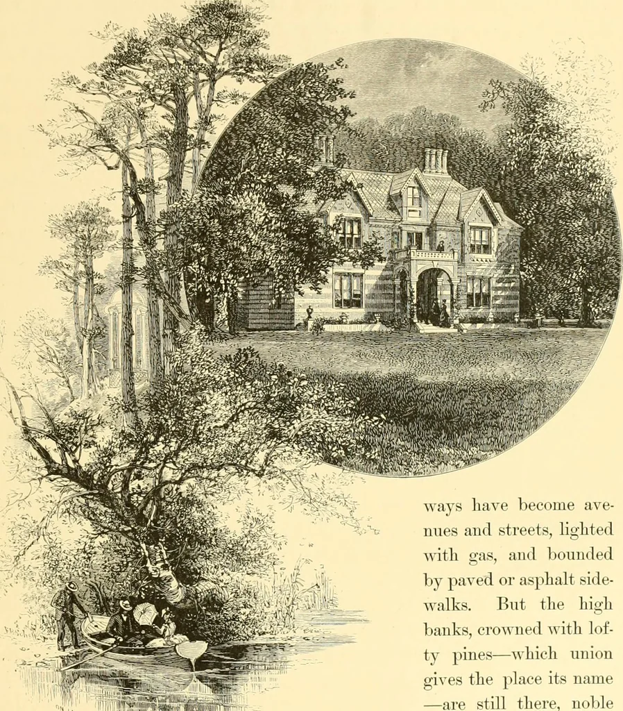 An illustration from The homes of America : with one hundred and three illustrations, 1879, leaf 194