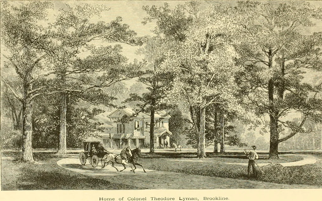 An illustration from The homes of America : with one hundred and three illustrations, 1879, leaf 198