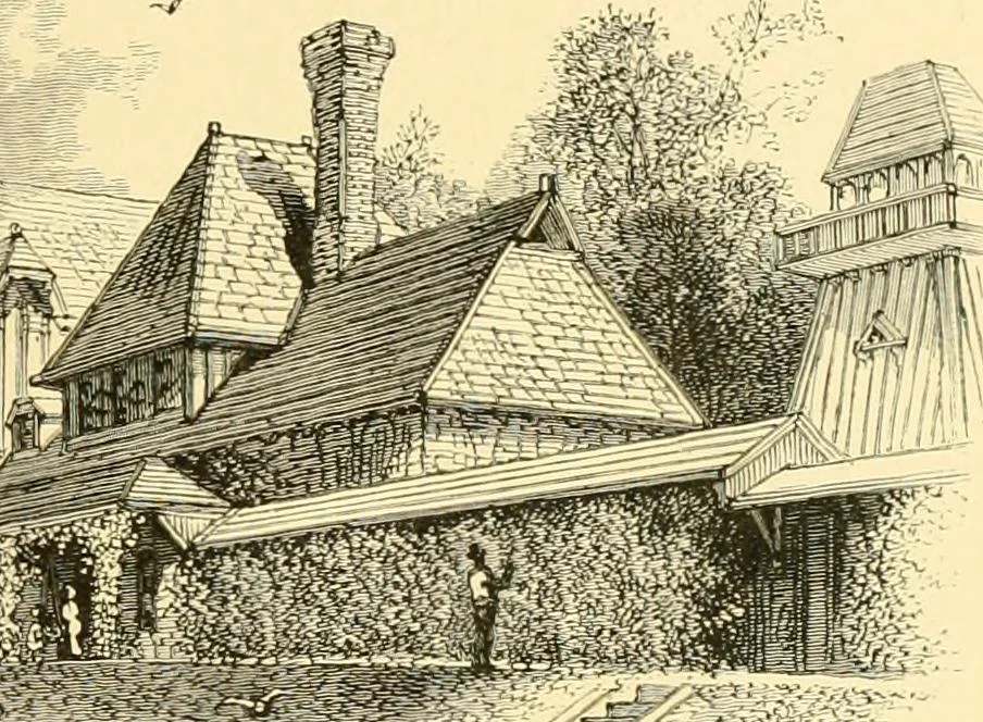 An illustration from The homes of America : with one hundred and three illustrations, 1879, leaf 222