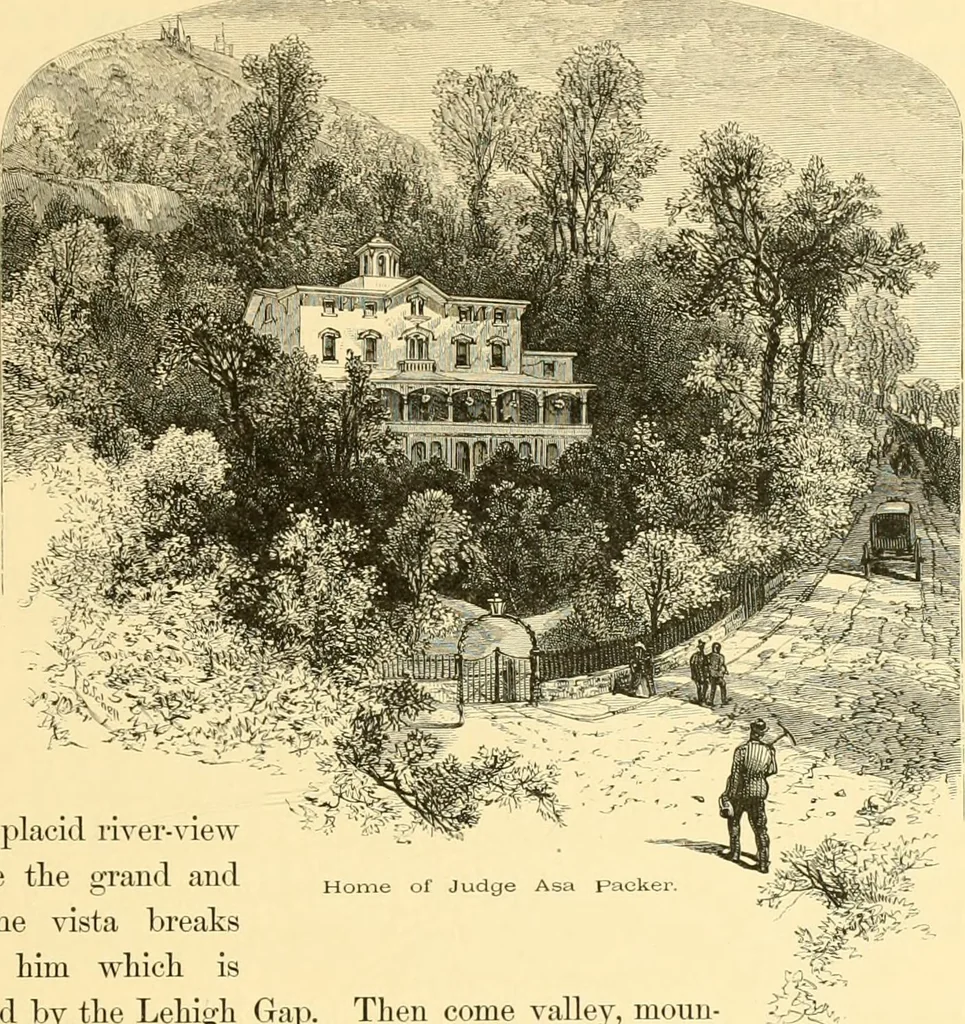 An illustration from The homes of America : with one hundred and three illustrations, 1879, leaf 224