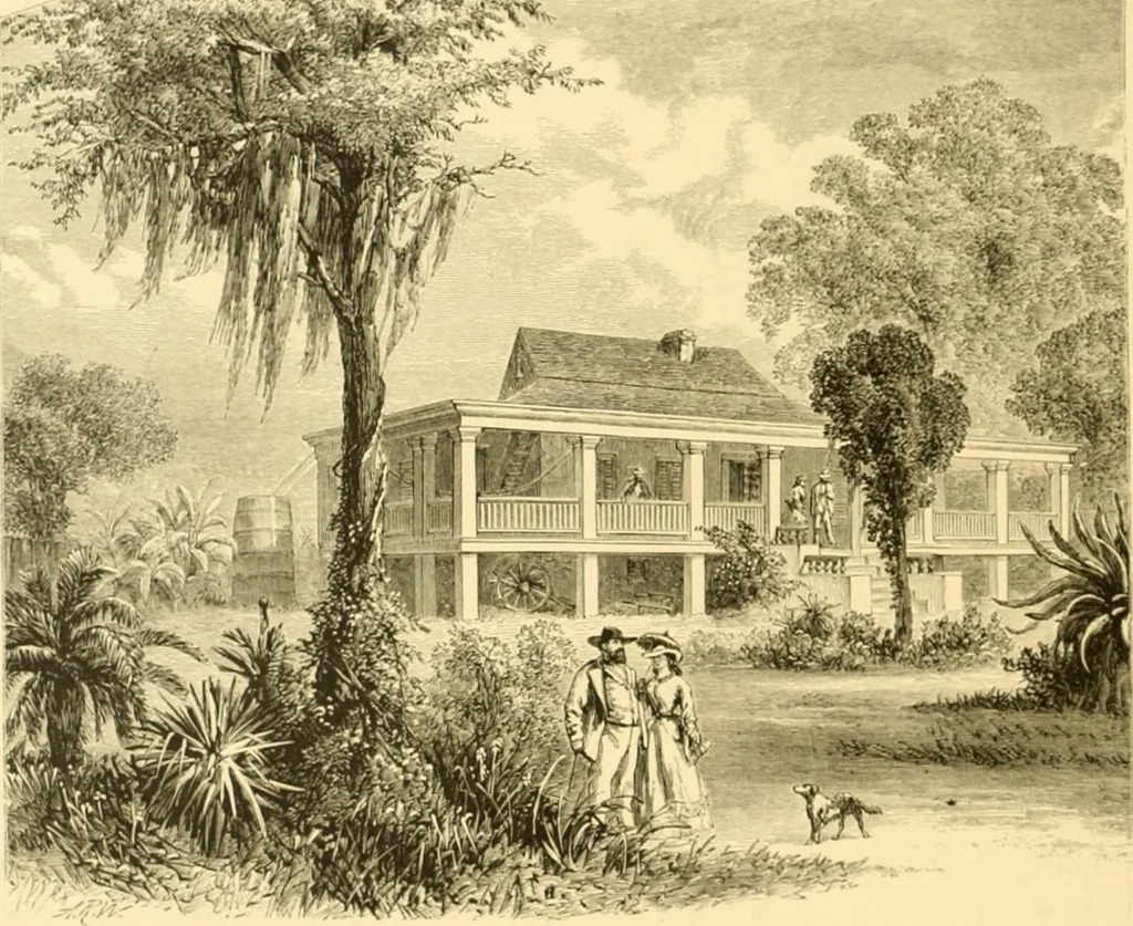 An illustration from The homes of America : with one hundred and three illustrations, 1879, leaf 249
