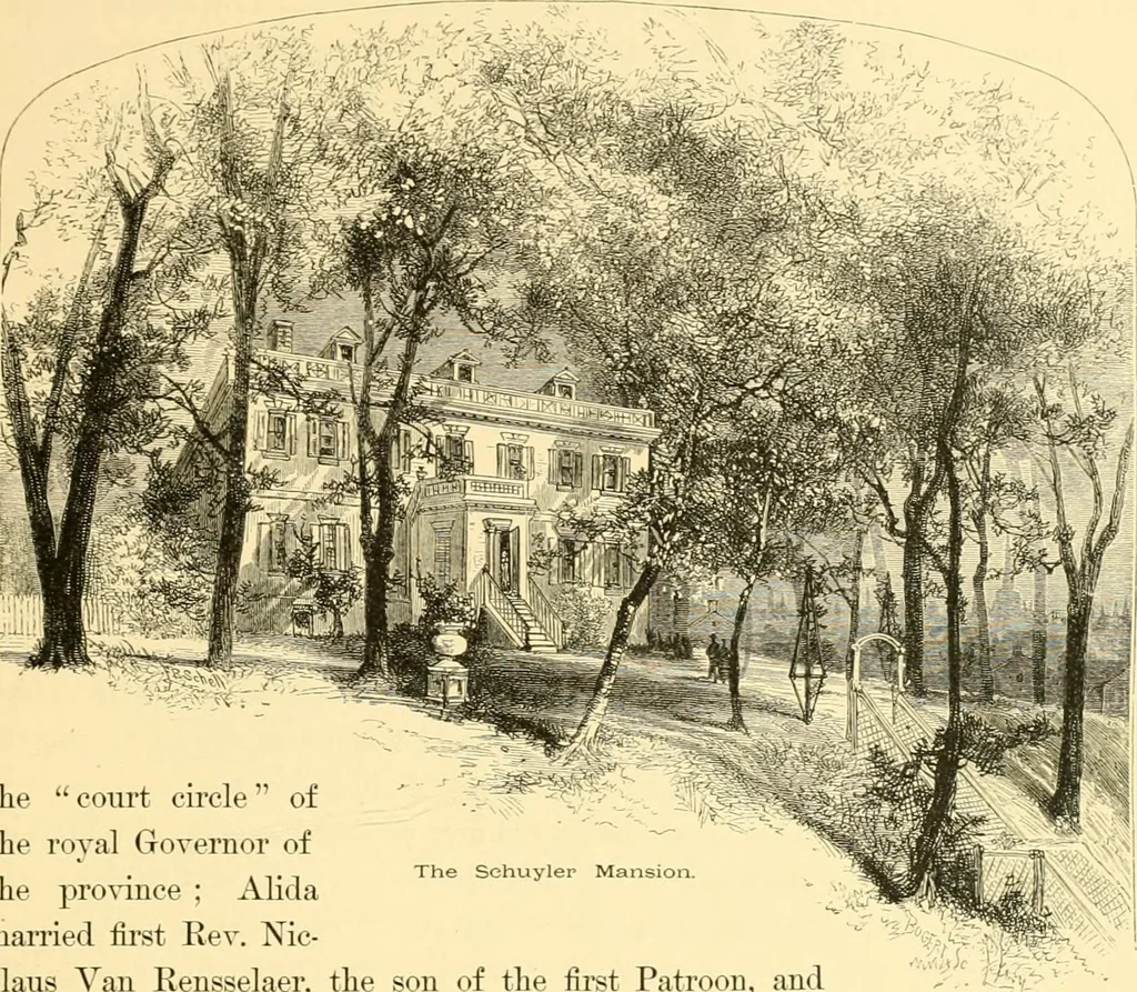An illustration from The homes of America : with one hundred and three illustrations, 1879, leaf 40
