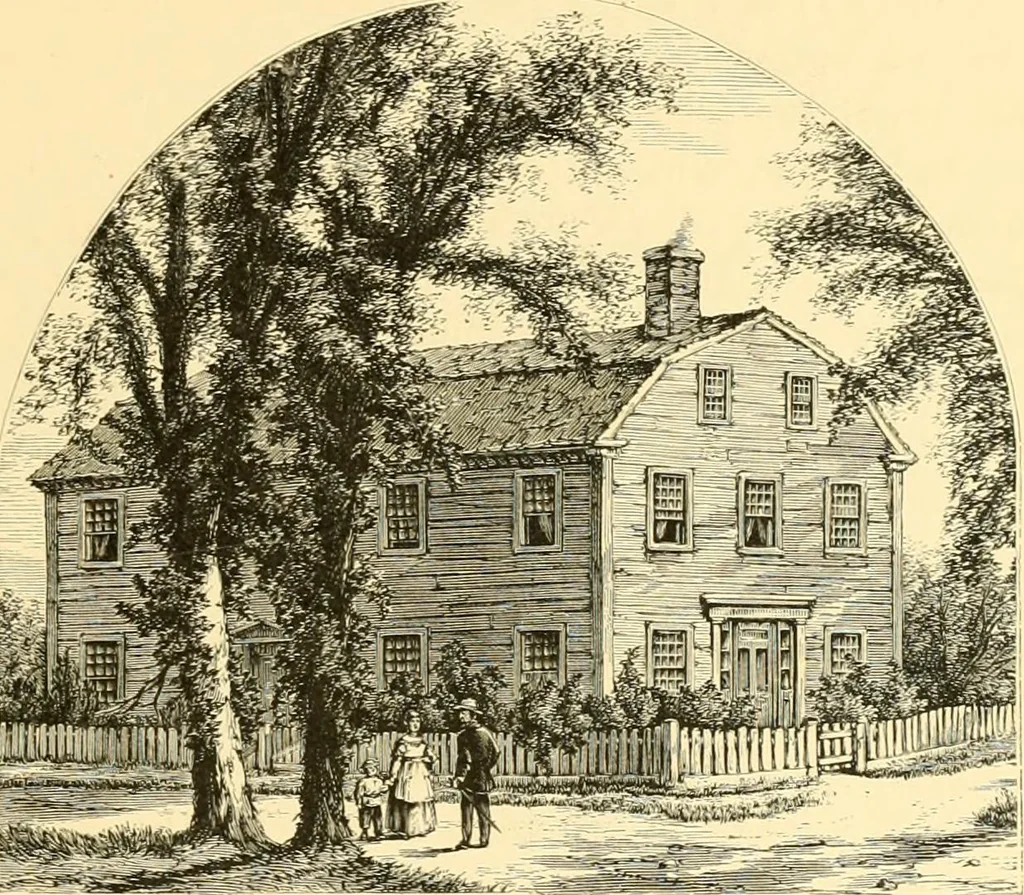 An illustration from The homes of America : with one hundred and three illustrations, 1879, leaf 44