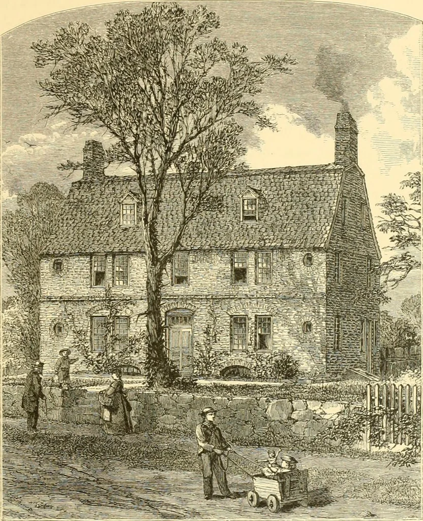 An illustration from The homes of America : with one hundred and three illustrations, 1879, leaf 46