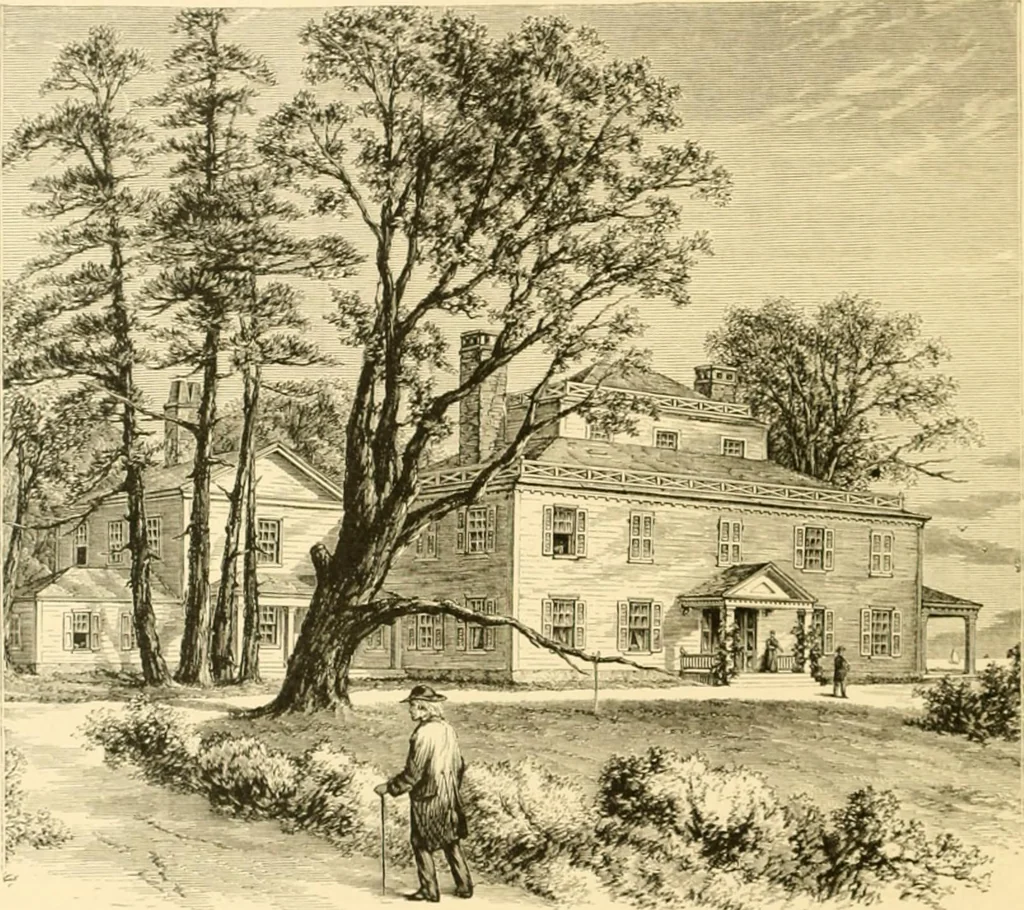 An illustration from The homes of America : with one hundred and three illustrations, 1879, leaf 51