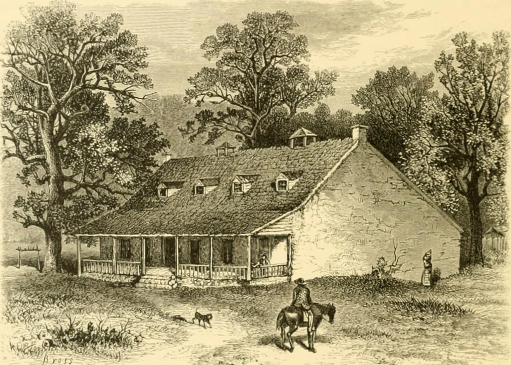 An illustration from The homes of America : with one hundred and three illustrations, 1879, leaf 59