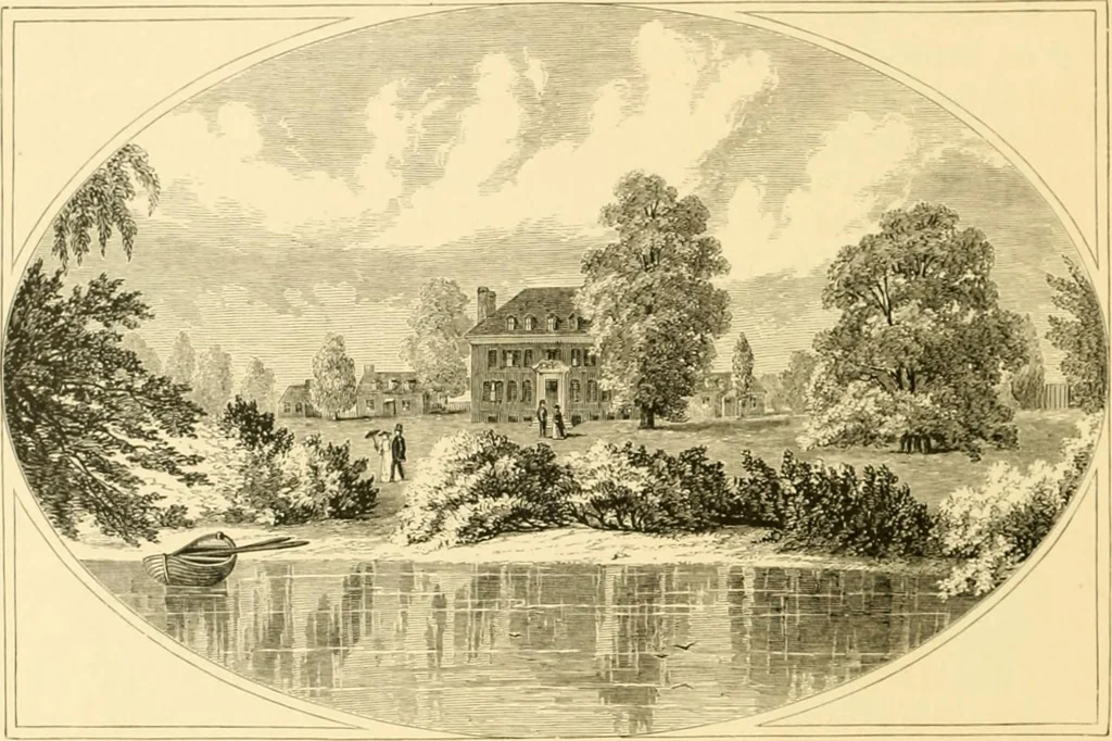An illustration from The homes of America : with one hundred and three illustrations, 1879, leaf 61