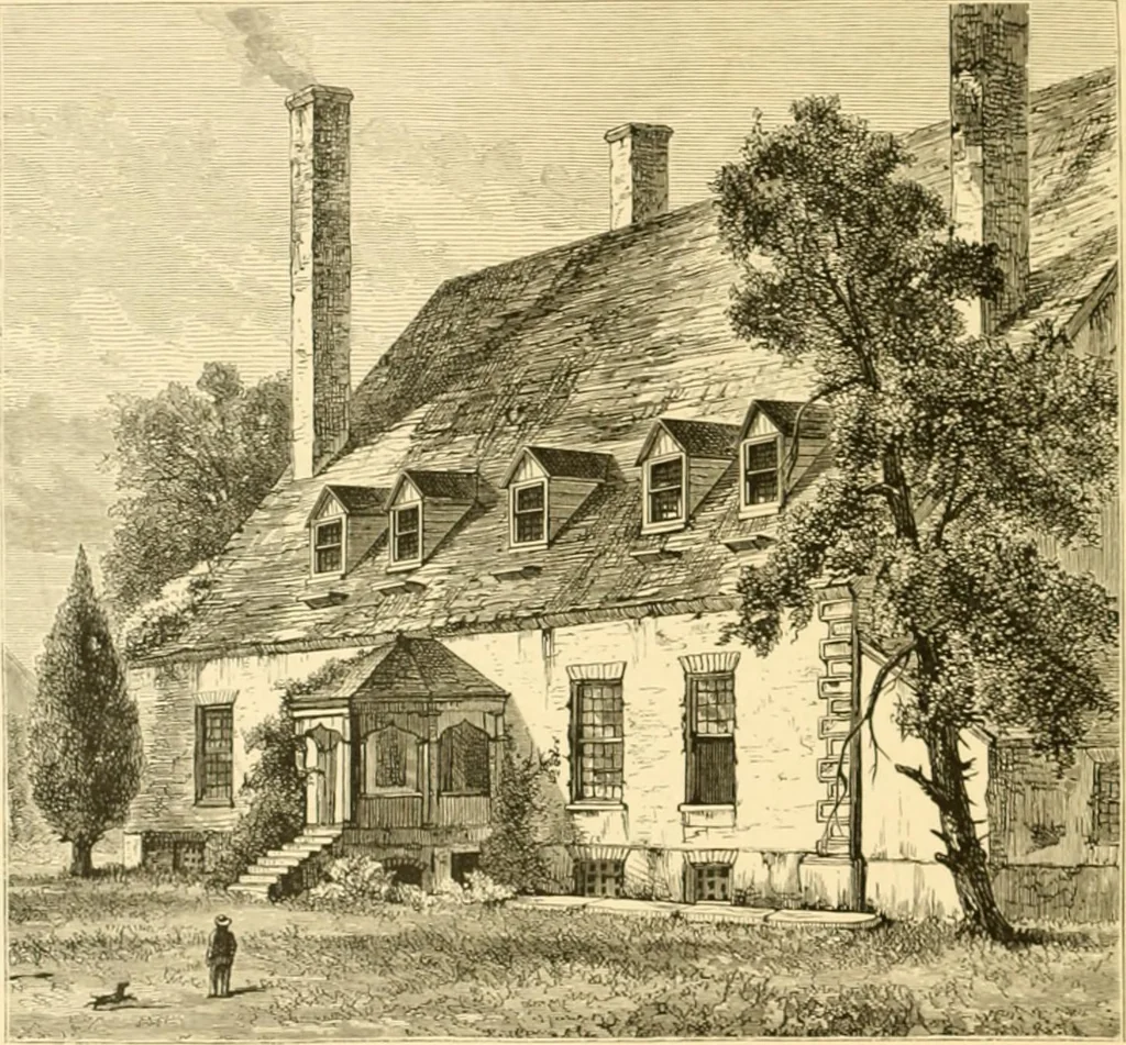 An illustration from The homes of America : with one hundred and three illustrations, 1879, leaf 65