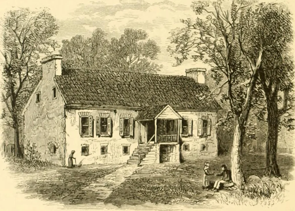 An illustration from The homes of America : with one hundred and three illustrations, 1879, leaf 75