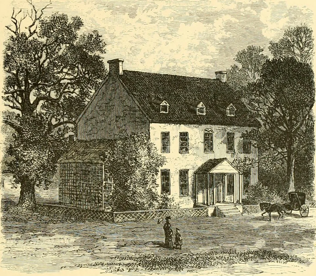 An illustration from The homes of America : with one hundred and three illustrations, 1879, leaf 78