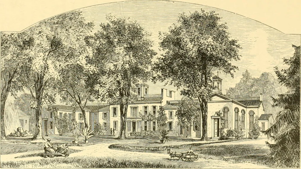 An illustration from The homes of America : with one hundred and three illustrations, 1879, leaf 80
