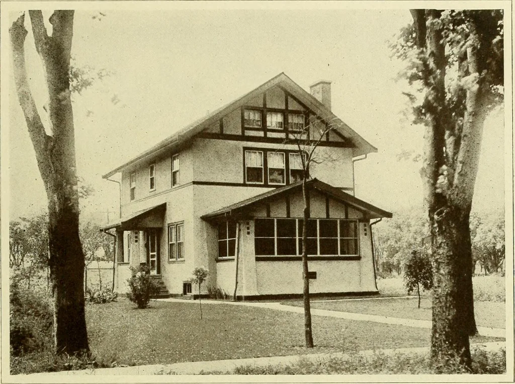 An illustration from Homes of character., 1920, leaf 102