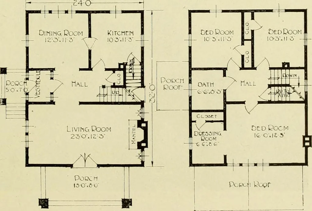 An illustration from Homes of character., 1920, leaf 102