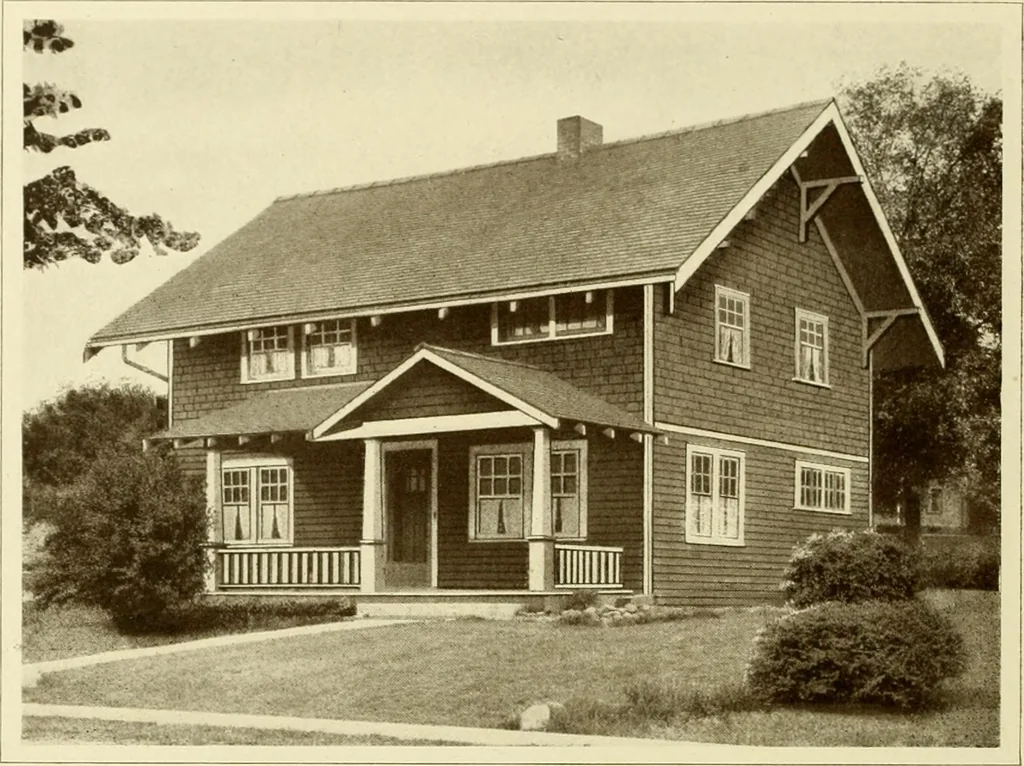An illustration from Homes of character., 1920, leaf 105