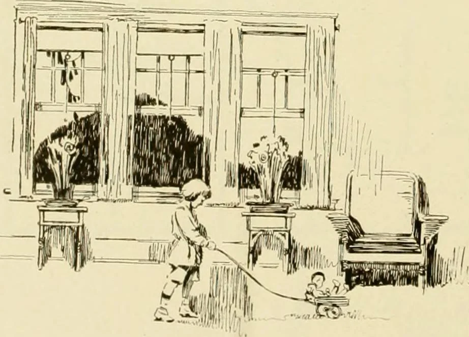 An illustration from Homes of character., 1920, leaf 107