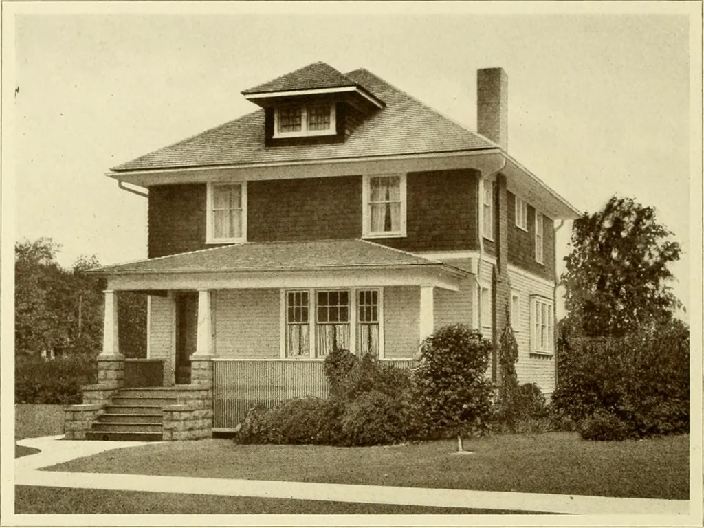 An illustration from Homes of character., 1920, leaf 109