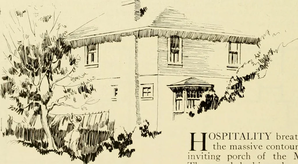 An illustration from Homes of character., 1920, leaf 111