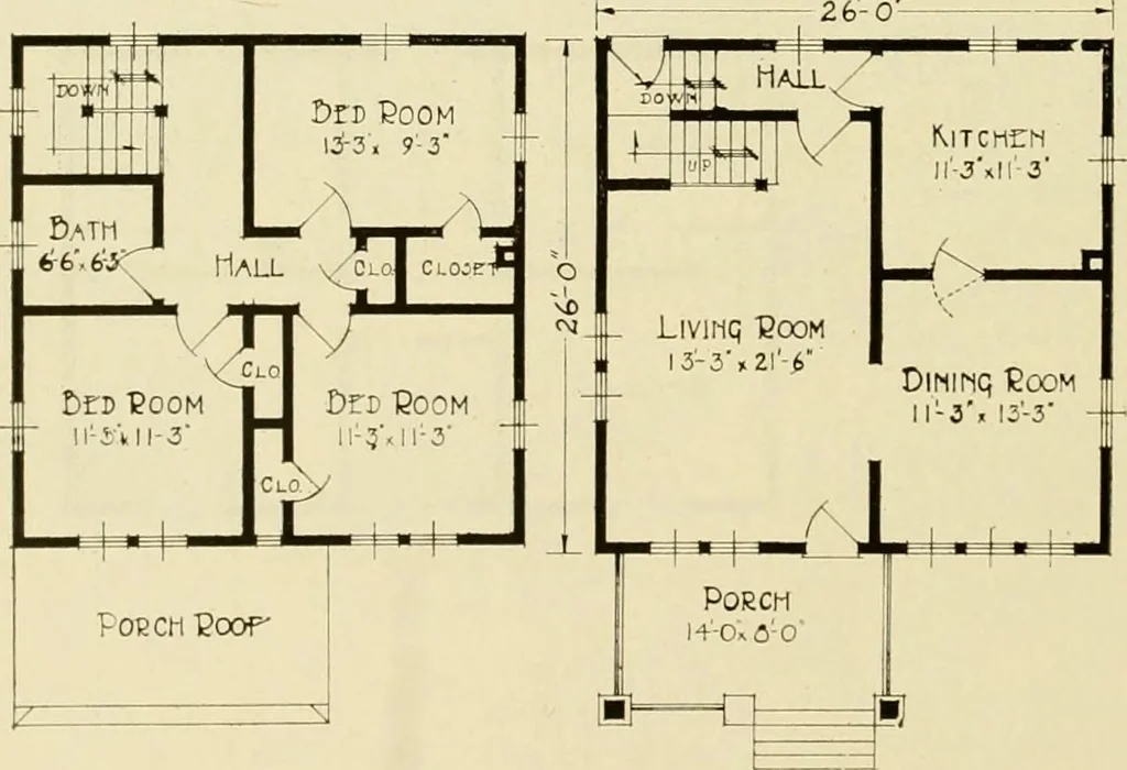 An illustration from Homes of character., 1920, leaf 113