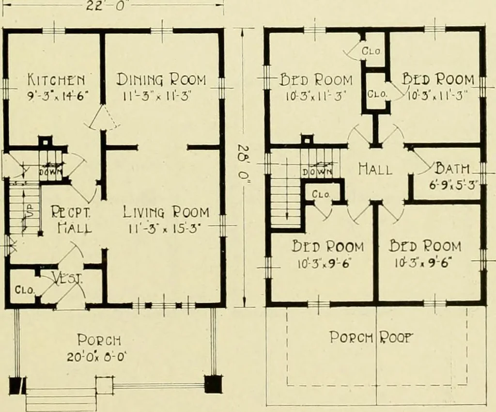 An illustration from Homes of character., 1920, leaf 114