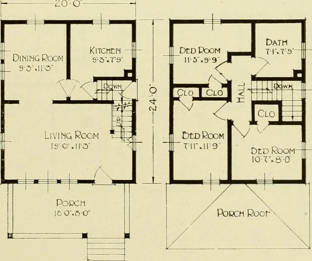 An illustration from Homes of character., 1920, leaf 116