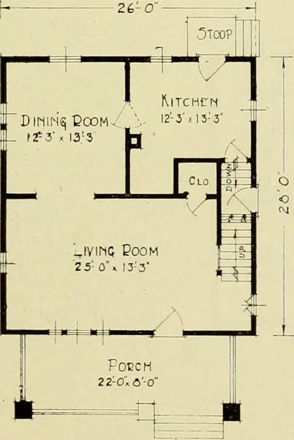 An illustration from Homes of character., 1920, leaf 118