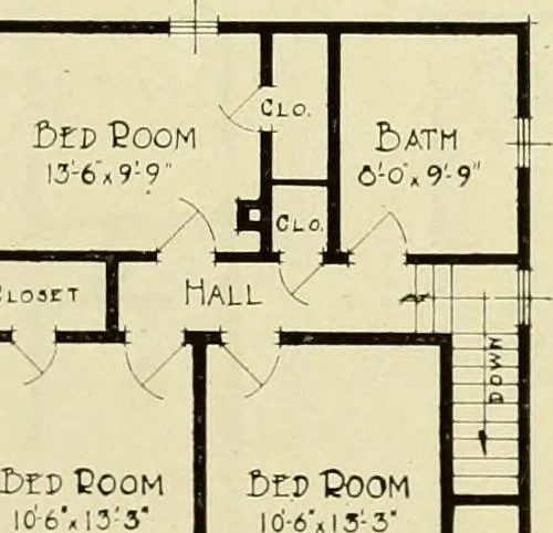 An illustration from Homes of character., 1920, leaf 118
