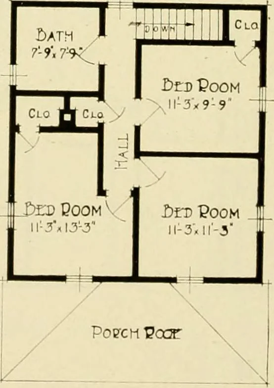 An illustration from Homes of character., 1920, leaf 119