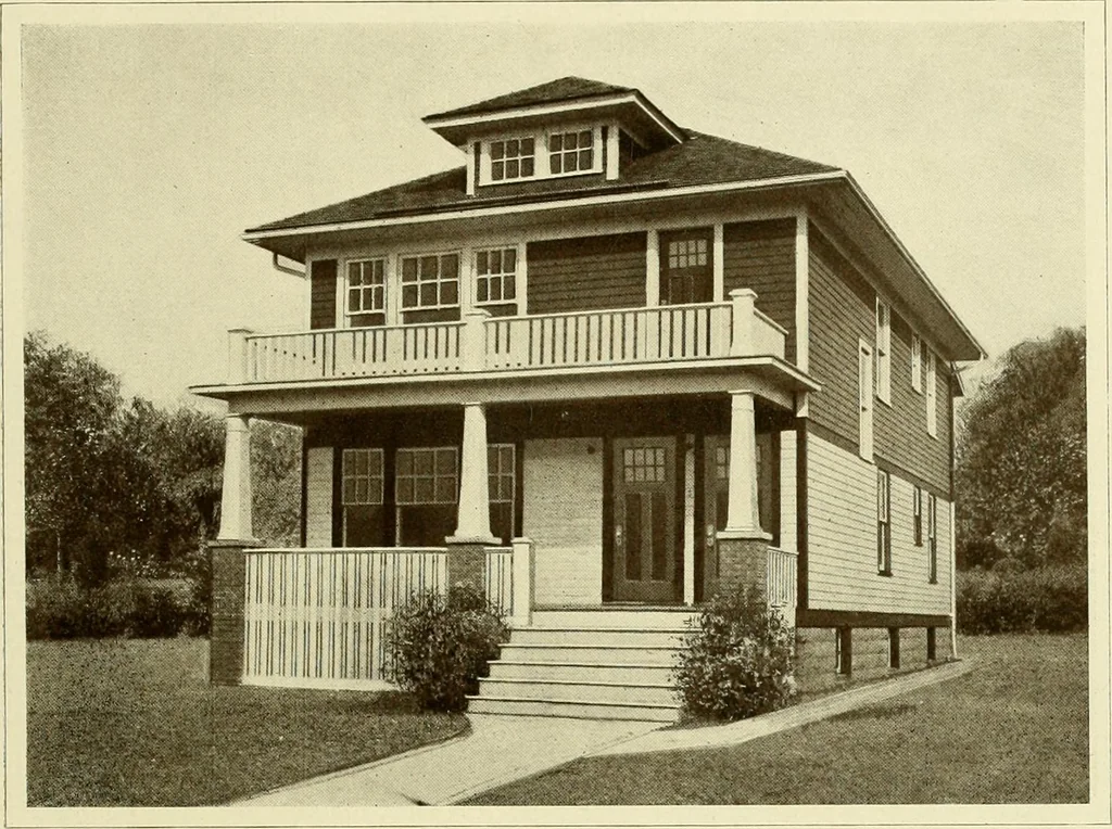 An illustration from Homes of character., 1920, leaf 122