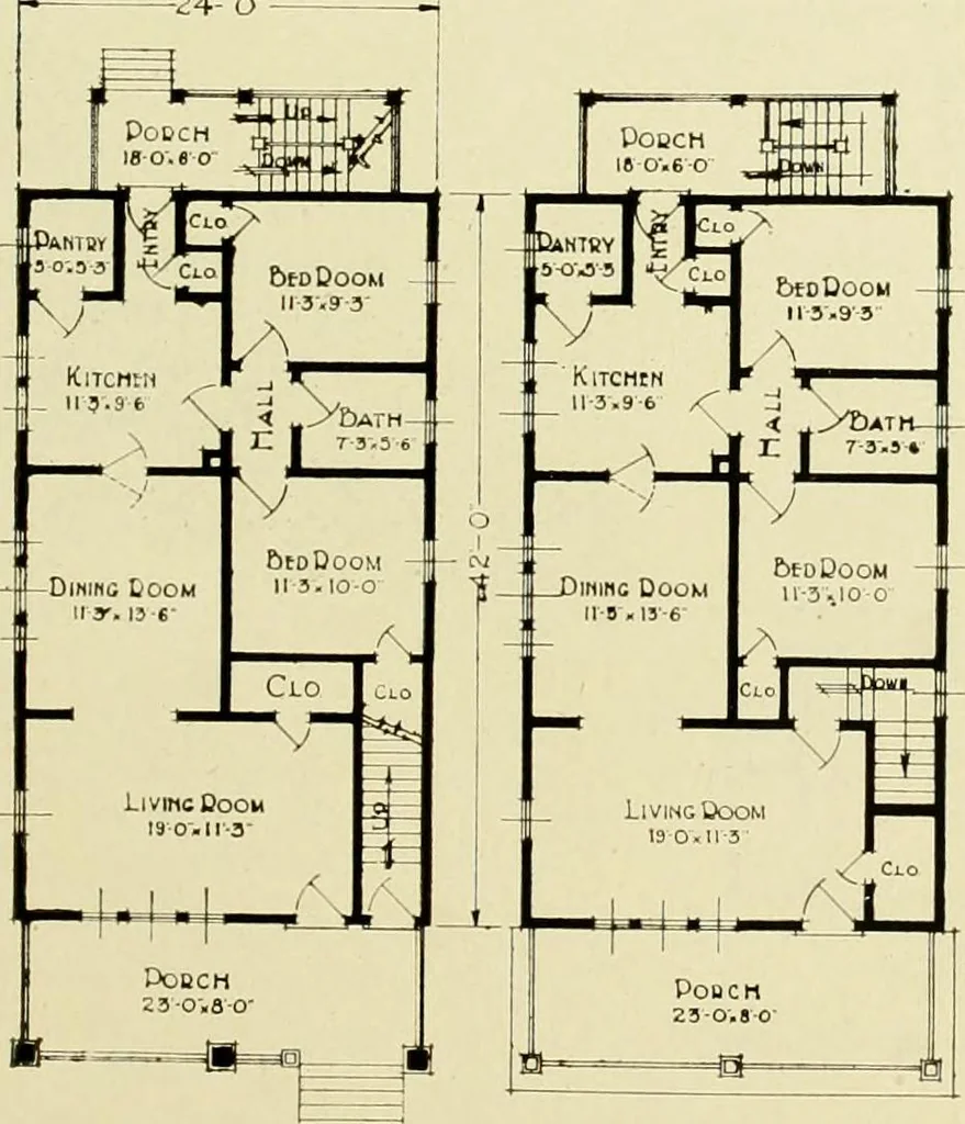 An illustration from Homes of character., 1920, leaf 122