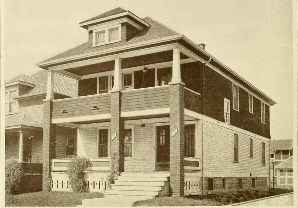 An illustration from Homes of character., 1920, leaf 123