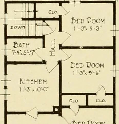 An illustration from Homes of character., 1920, leaf 123
