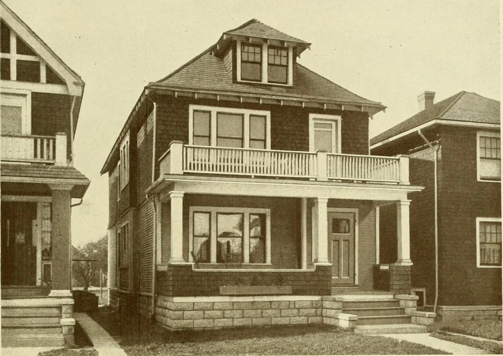 An illustration from Homes of character., 1920, leaf 124
