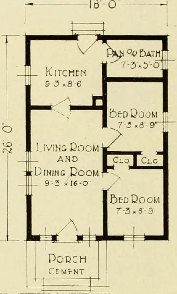 An illustration from Homes of character., 1920, leaf 125