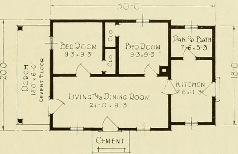 An illustration from Homes of character., 1920, leaf 126