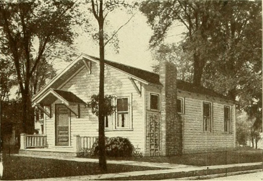 An illustration from Homes of character., 1920, leaf 128
