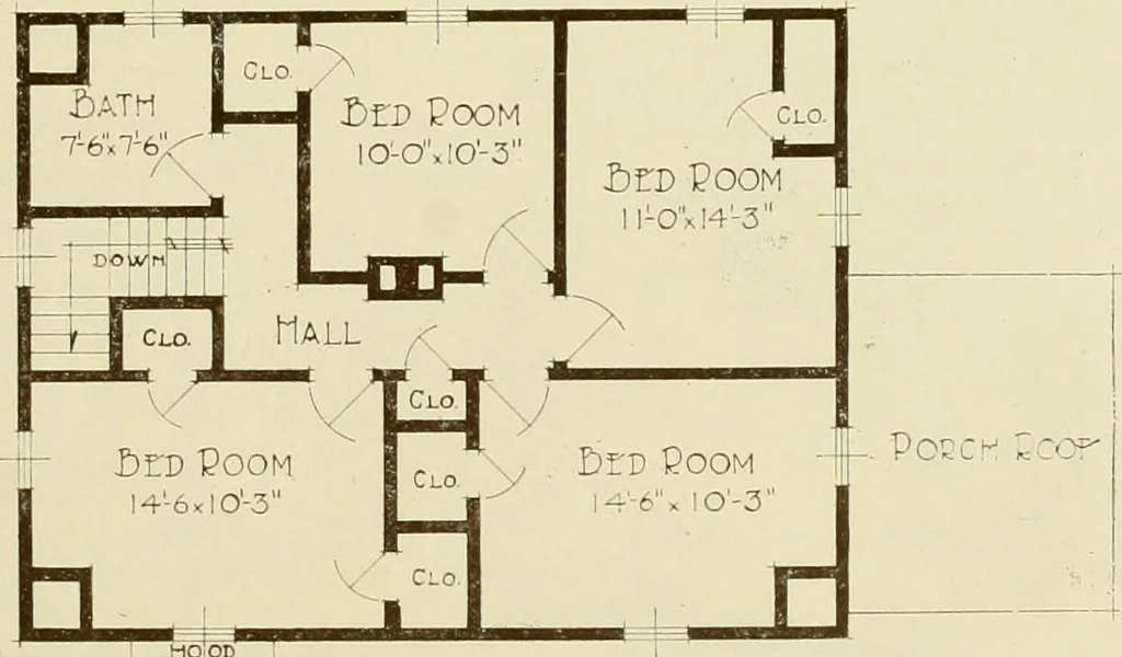 An illustration from Homes of character., 1920, leaf 14