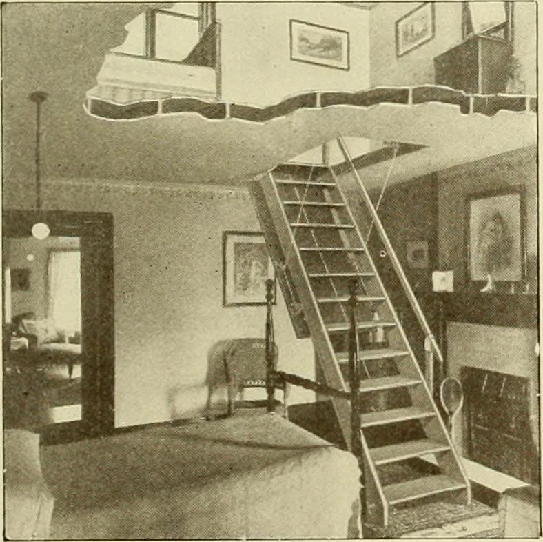An illustration from Homes of character., 1920, leaf 144