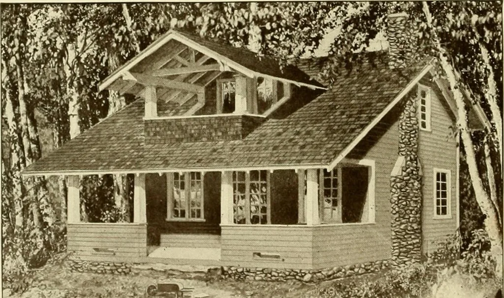 An illustration from Homes of character., 1920, leaf 151