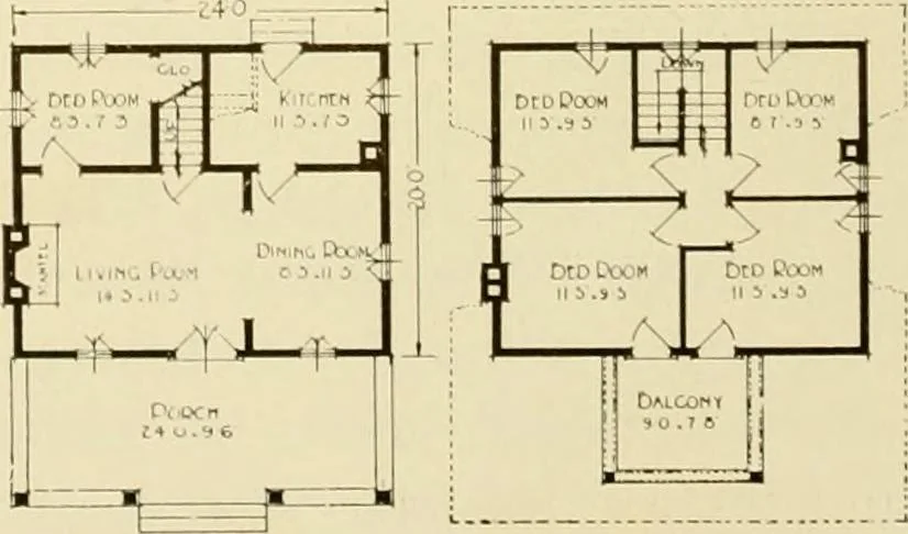 An illustration from Homes of character., 1920, leaf 151
