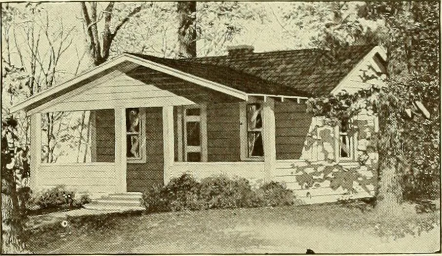 An illustration from Homes of character., 1920, leaf 152