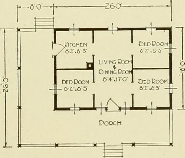 An illustration from Homes of character., 1920, leaf 152