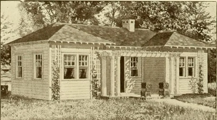 An illustration from Homes of character., 1920, leaf 153