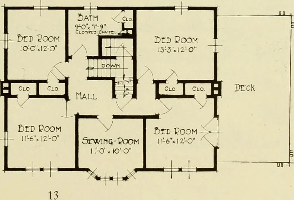 An illustration from Homes of character., 1920, leaf 16