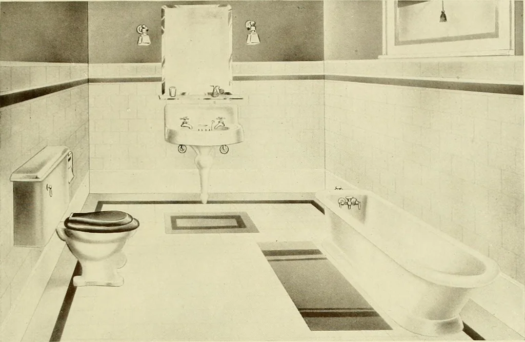 An illustration from Homes of character., 1920, leaf 160