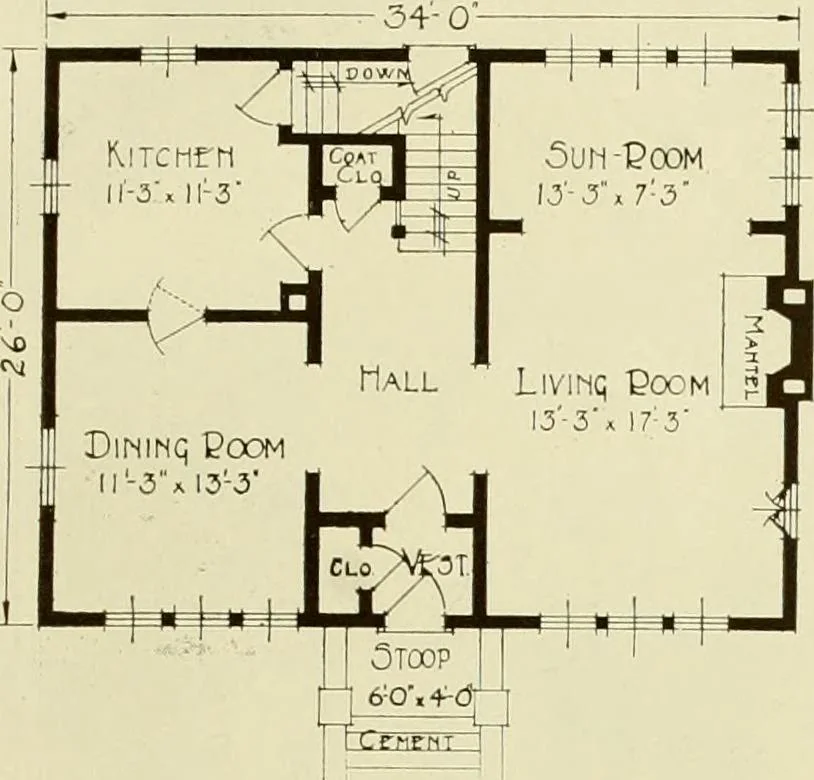 An illustration from Homes of character., 1920, leaf 18